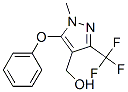 318469-22-6,[1-Methyl-5-phenoxy-3-(trifluoromethyl)-1H-pyrazol-4-yl]methanol 97%