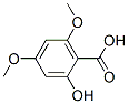 3187-19-7,2-HYDROXY-4,6-DIMETHOXYBENZOIC ACID