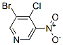 31872-63-6,3-BROMO-4-CHLORO-5-NITROPYRIDINE
