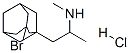 31898-11-0,3-Bromo-1-(2-methylaminopropyl)adamantane hydrochloride