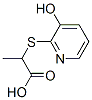 32002-81-6,Propionic acid, 2-[(3-hydroxy-2-pyridyl)thio]- (8CI)