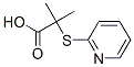32002-86-1,Propionic acid, 2-methyl-2-(2-pyridylthio)- (8CI)
