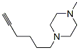 320366-90-3,Piperazine, 1-(5-hexynyl)-4-methyl- (9CI)