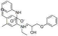 32089-69-3,ethyl[4-formyl-3-methylphenyl][2-hydroxy-3-phenoxypropyl]ammonium carbanilate