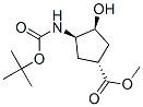 321744-17-6,(1R,2S,4R)-N-BOC-1-AMINO-2-HYDROXYCYCLO-PENTANE-4-CARBOXYLIC ACID METHYL ESTER