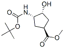 321744-21-2,(1S,2R,4S)-N-BOC-1-AMINO-2-HYDROXYCYCLOPENTANE-4-CARBOXYLIC ACID METHYL ESTER