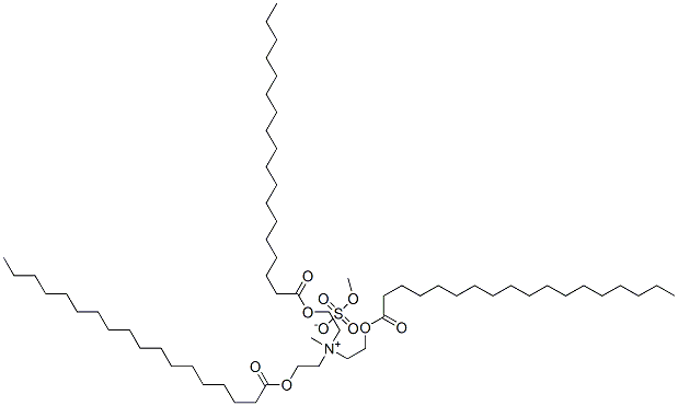 32208-02-9,methyltris[2-[(1-oxooctadecyl)oxy]ethyl]ammonium methyl sulphate