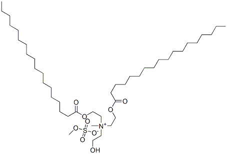 32208-04-1,(2-hydroxyethyl)methylbis[2-[(1-oxooctadecyl)oxy]ethyl]ammonium methyl sulphate