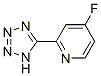 323202-75-1,Pyridine, 4-fluoro-2-(1H-tetrazol-5-yl)- (9CI)