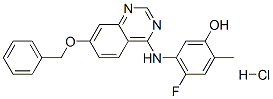 324077-30-7,5-((7-BENZYLOXYQUINAZOLIN-4-YL)AMINO)-4-FLUORO-2-METHYLPHENOL HYDROCHLORIDE