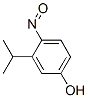 32416-70-9,Phenol, 3-(1-methylethyl)-4-nitroso- (9CI)