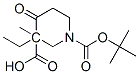 324769-00-8,1-TERT-BUTYL 3-METHYL 3-ETHYL-4-OXOPIPERIDINE-1,3-DICARBOXYLATE