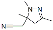 32527-74-5,1H-Pyrazole-5-acetonitrile,  4,5-dihydro-1,3,5-trimethyl-
