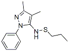 32527-80-3,1-Phenyl-3-methyl-4-(1'-methyl)propylthio-5-aminopyrazole