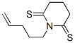 325956-83-0,2,6-Piperidinedithione,  1-(4-pentenyl)-  (9CI)