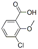 3260-93-3,3-chloro-2-methoxybenzoic acid