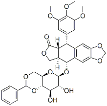 3268-19-7,Furo[3',4':6,7]naphtho[2,3-d]-1,3-dioxol-6(5aH)-one, 5,8,8a,9-tetrahydro-9-[[4,6-O-(phenylmethylene)-beta-d-glucopyranosyl]oxy]-5-(3,4,5-trimethoxyphenyl)-, [5R-(5alpha,5abeta,8aalpha,9alpha)]-