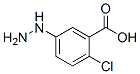 327092-95-5,Benzoic acid, 2-chloro-5-hydrazino- (9CI)