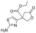 328275-97-4,3-(2-AMINO-THIAZOL-4-YL)-5-OXO-TETRAHYDRO-FURAN-3-CARBOXYLIC ACID ETHYL ESTER