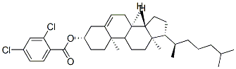 32832-01-2,[(3S,8S,10R,13R,14S,17R)-10,13-dimethyl-17-[(2R)-6-methylheptan-2-yl]-2,3,4,7,8,9,11,12,14,15,16,17-dodecahydro-1H-cyclopenta[a]phenanthren-3-yl] 2,4-dichlorobenzoate