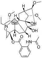 32854-75-4,(1a,14a,16b)-20-Ethyl-1,14,16-trimethoxyaconitane-4,8,9-triol 4-(2-acetylamino)benzoate)