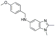 328559-09-7,(1,2-DIMETHYL-1 H-BENZOIMIDAZOL-5-YL)-(4-METHOXY-BENZYL)-AMINE