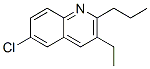 3299-46-5,6-CHLORO-3-ETHYL-2-PROPYL-QUINOLINE