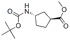 329910-39-6,(1S,3S)-N-BOC-1-AMINOCYCLOPENTANE-3-CARBOXYLIC ACID METHYL ESTER