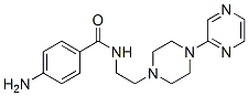 33016-78-3,4-amino-N-[2-(4-pyrazin-2-ylpiperazin-1-yl)ethyl]benzamide