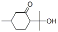 3304-24-3,Cyclohexanone,  2-(1-hydroxy-1-methylethyl)-5-methyl-