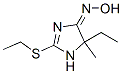 330601-26-8,4H-Imidazol-4-one,5-ethyl-2-(ethylthio)-1,5-dihydro-5-methyl-,oxime(9CI)