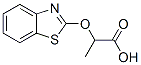 331873-02-0,Propanoic acid, 2-(2-benzothiazolyloxy)- (9CI)