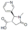 33224-01-0,TRANS-1-METHYL-4-CARBOXY-5-(3-PYRIDYL)-2-PYRROLIDINONE
