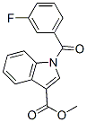 332898-29-0,1H-INDOLE-3-CARBOXYLIC ACID, 1-(3-FLUOROBENZOYL)-,METHYL ESTER