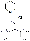 3329-14-4,1-(3,3-diphenylpropyl)piperidinium chloride