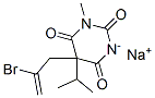 3329-16-6,sodium 5-(2-bromoallyl)-5-isopropyl-1-methylbarbiturate
