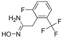 333748-86-0,BENZENEETHANIMIDAMIDE,2-FLUORO-N-HYDROXY-6-(TRIFLUOROMETHYL)-