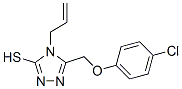 333767-06-9,4-ALLYL-5-[(4-CHLOROPHENOXY)METHYL]-4H-1,2,4-TRIAZOLE-3-THIOL