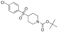 333954-88-4,4-(4-CHLORO-BENZENESULFONYL)-PIPERIDINE-1-CARBOXYLIC ACID TERT-BUTYL ESTER