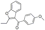 3343-80-4,2-ethylbenzofuran-3-yl p-methoxyphenyl ketone