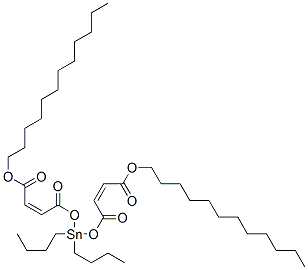 33466-31-8,dodecyl (Z,Z)-6,6-dibutyl-4,8,11-trioxo-5,7,12-trioxa-6-stannatetracosa-2,9-dienoate