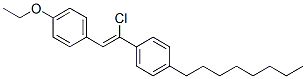 33468-15-4,TRANS-4-OCTYL-ALPHA-CHLORO-4'-ETHOXYSTILBENE