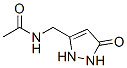 33468-78-9,Acetamide,  N-[(5-oxo-3-pyrazolin-3-yl)methyl]-  (8CI)