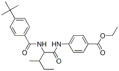 334830-38-5,Benzoic acid, 4-[[2-[[4-(1,1-dimethylethyl)benzoyl]amino]-3-methyl-1-oxopentyl]amino]-, ethyl ester (9CI)