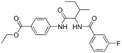 334830-39-6,Benzoic acid, 4-[[2-[(3-fluorobenzoyl)amino]-3-methyl-1-oxopentyl]amino]-, ethyl ester (9CI)