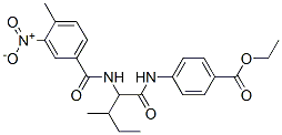 334830-45-4,Benzoic acid, 4-[[3-methyl-2-[(4-methyl-3-nitrobenzoyl)amino]-1-oxopentyl]amino]-, ethyl ester (9CI)