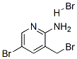 335033-38-0,5-BROMO-3-(BROMOMETHYL)PYRIDIN-2-AMINE HYDROBROMIDE