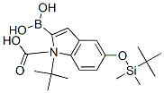 335649-61-1,5-(TERT-BUTYLDIMETHYLSILYLOXY)-1H-INDOLE-2-BORONIC ACID, N-BOC PROTECTED 98