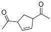 336101-00-9,Ethanone, 1,1-(2-cyclopentene-1,4-diyl)bis- (9CI)