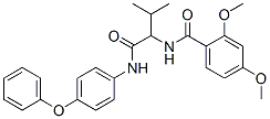 336165-69-6,Benzamide, 2,4-dimethoxy-N-[2-methyl-1-[[(4-phenoxyphenyl)amino]carbonyl]propyl]- (9CI)